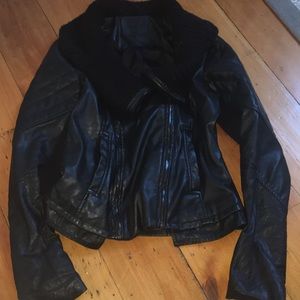 Leather jacket